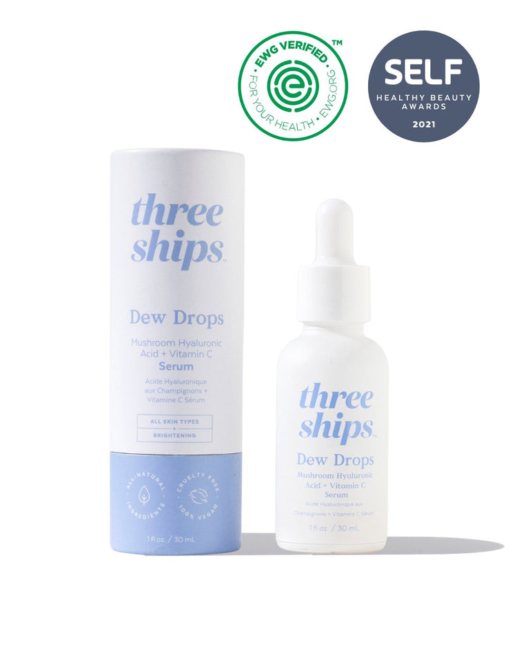 Dew Drops Mushroom Hyaluronic Acid + Vitamin C Serum image 0