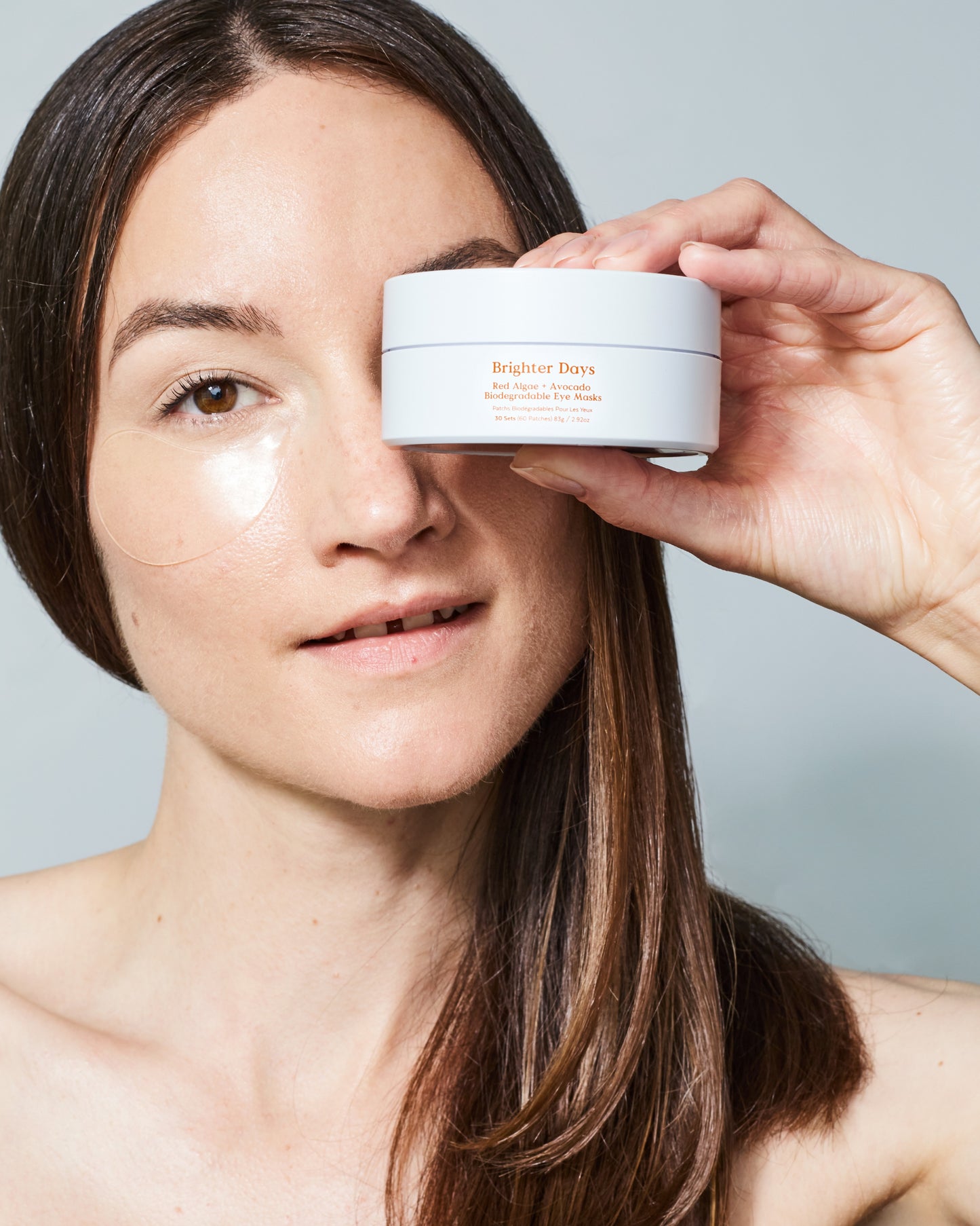 Brighter Days Red Algae + Avocado Biodegradable Eye Masks