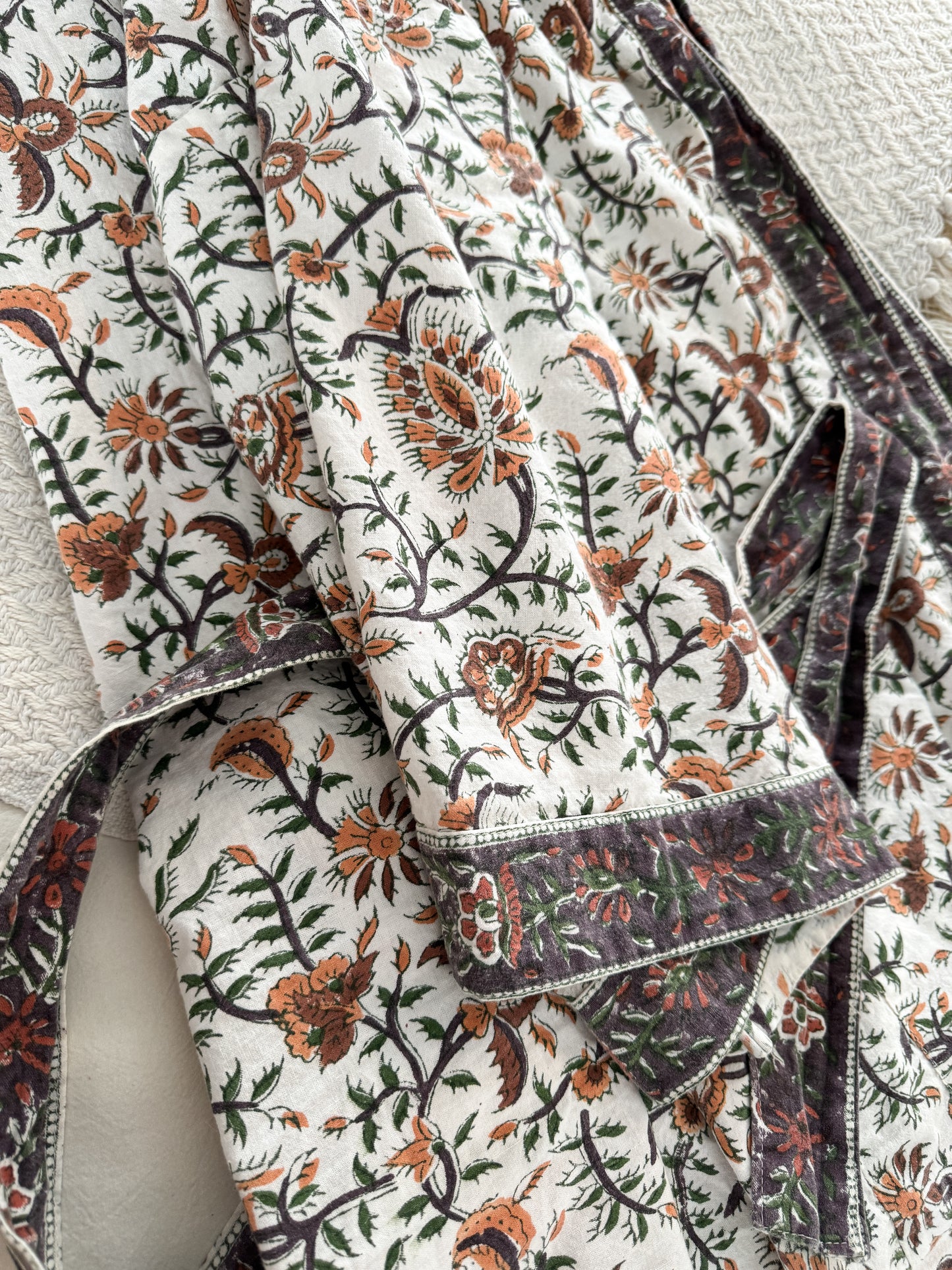 Flowering Vines Robe