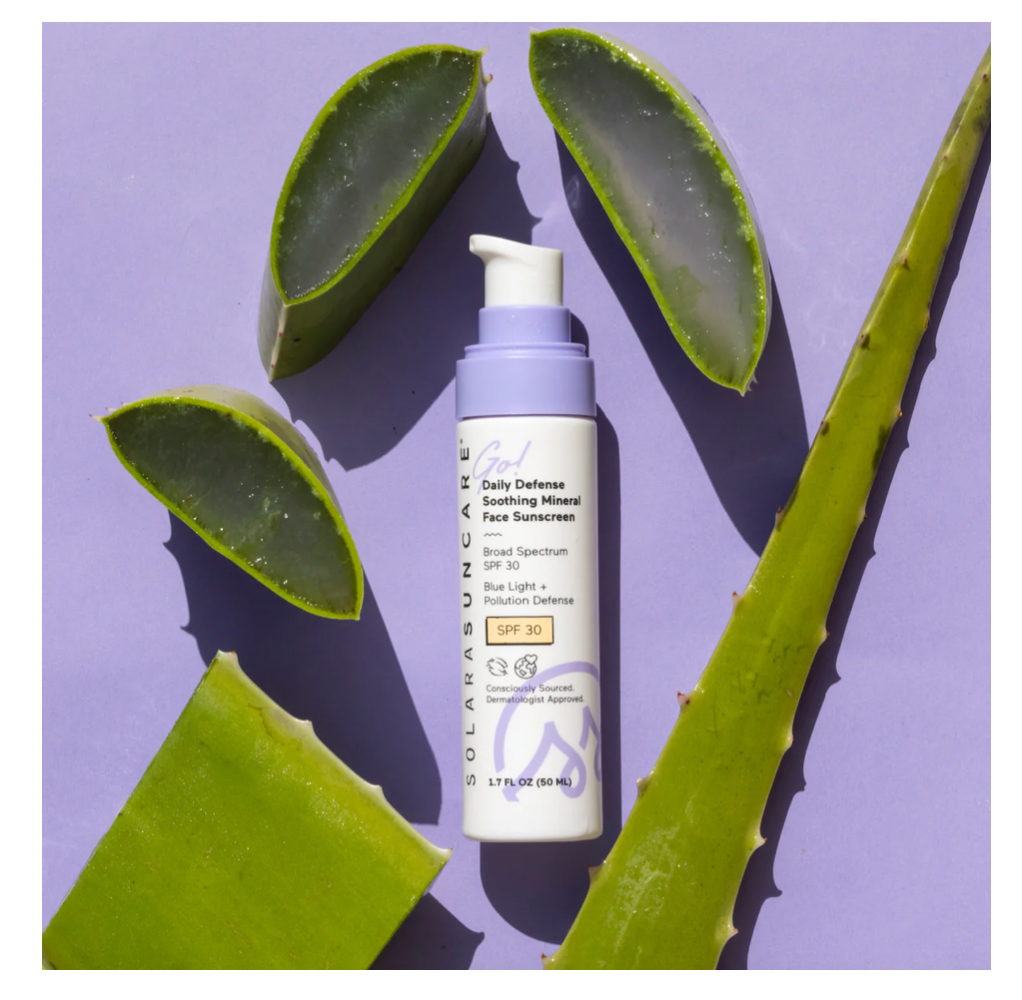 GO! Daily Defense Soothing Mineral Face Sunscreen, SPF 30