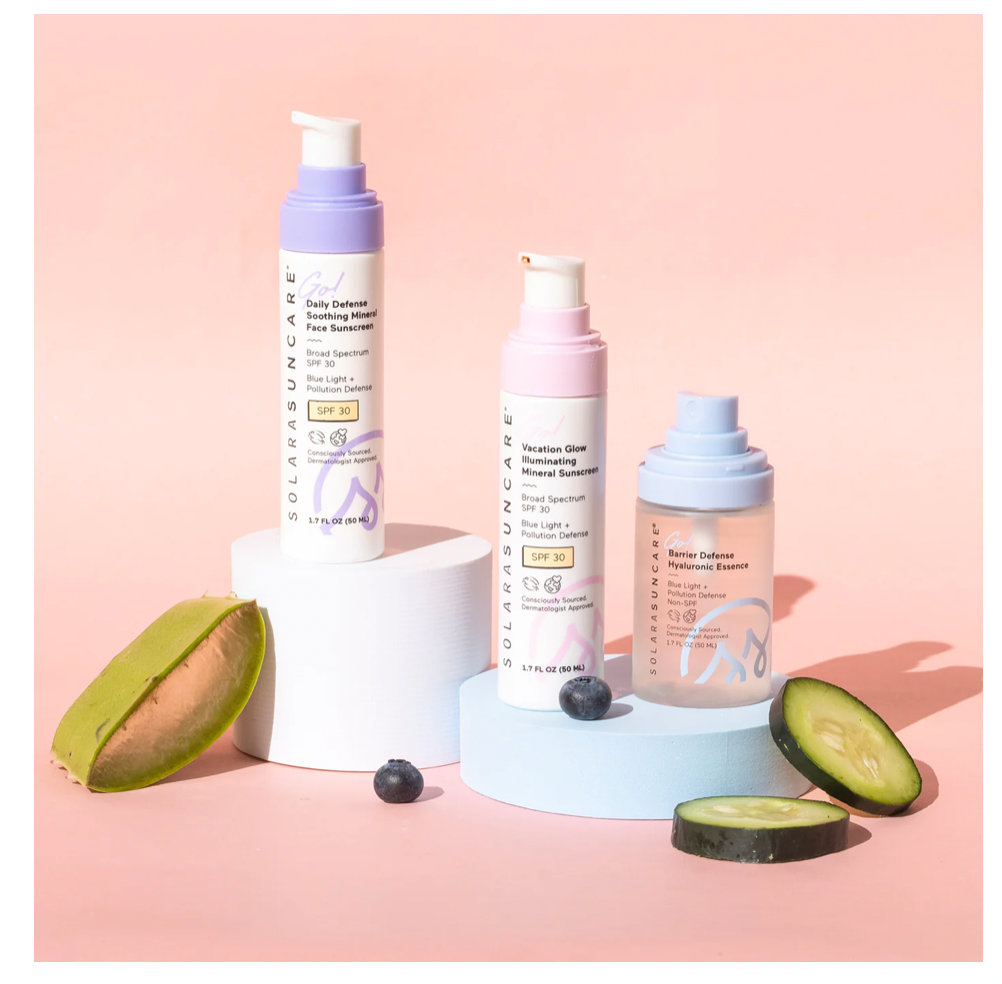 GO! Daily Defense Soothing Mineral Face Sunscreen, SPF 30