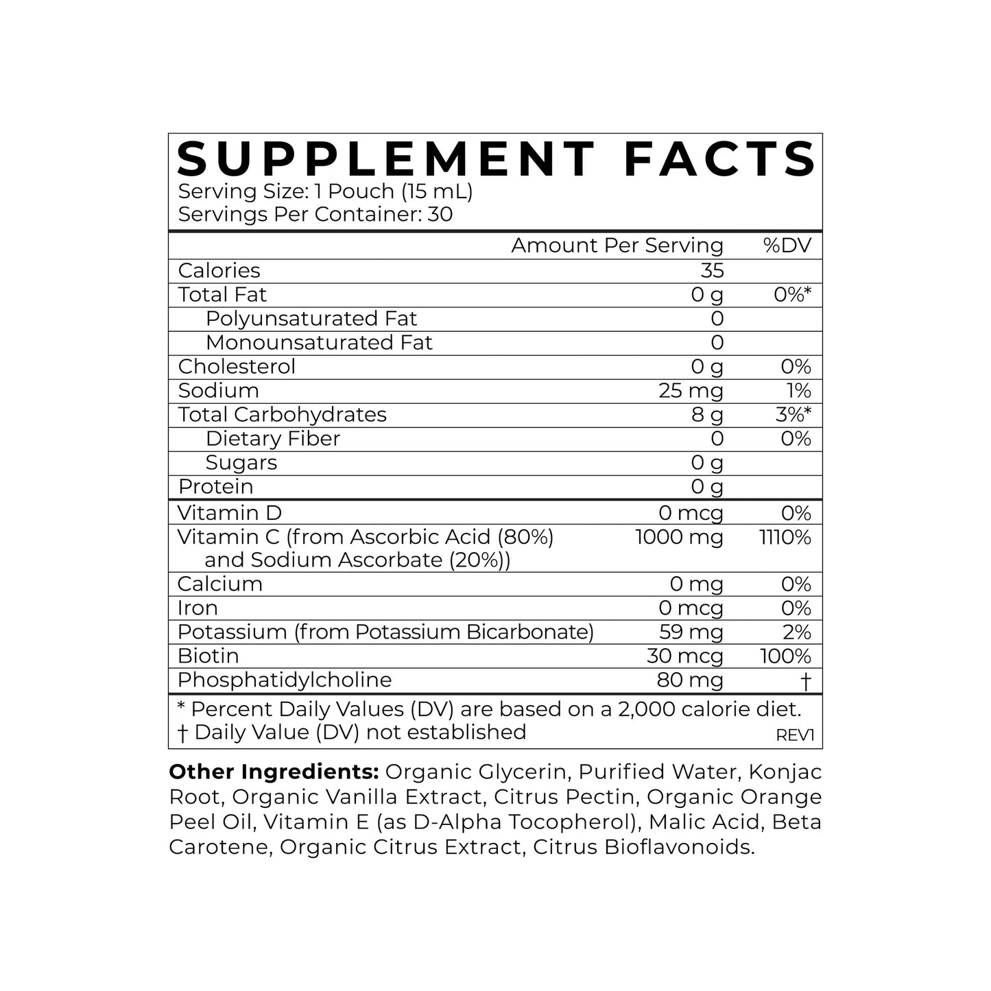 Liposomal Vitamin C - 30 ct.